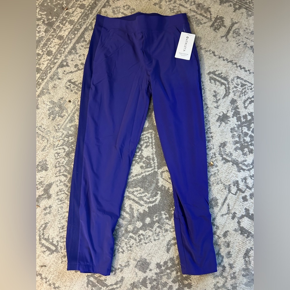 Athleta Blue Brooklyn Lined Pant Worn Once